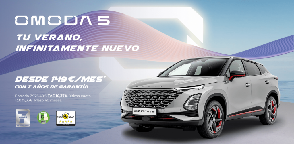 Omoda 5 desde 22.000€ con 185cv